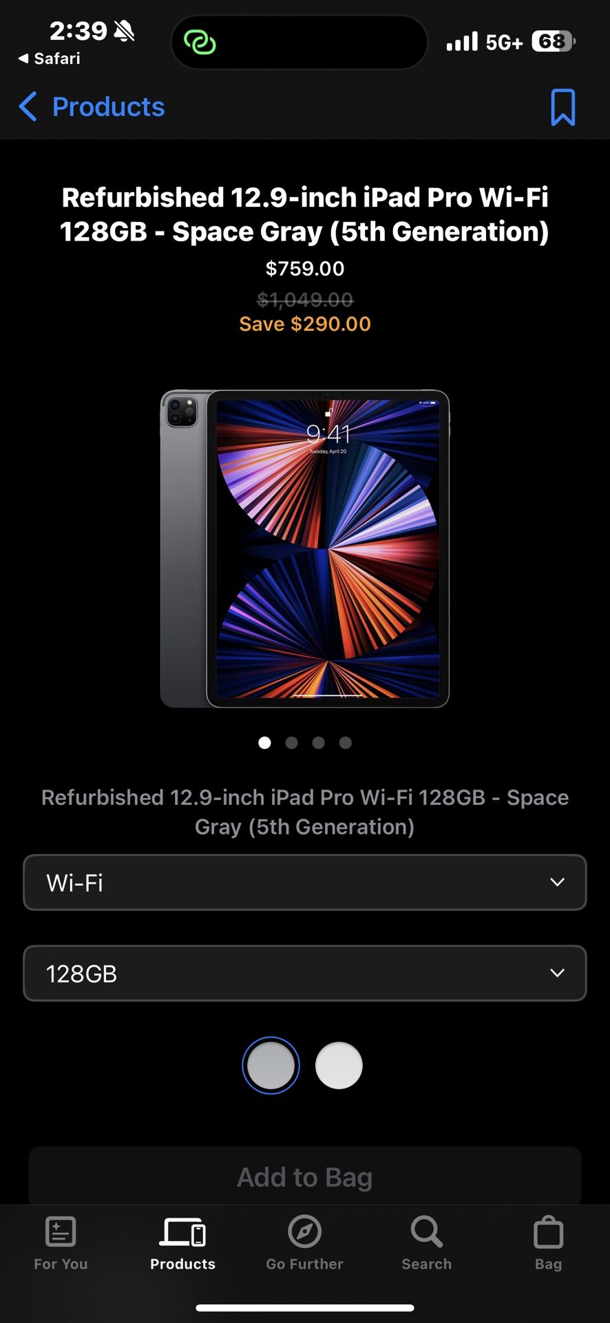 iPad Pro 5th Gen