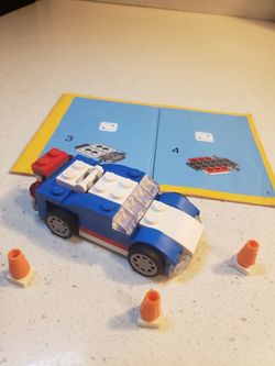 LEGO CREATOR BLUE CAR