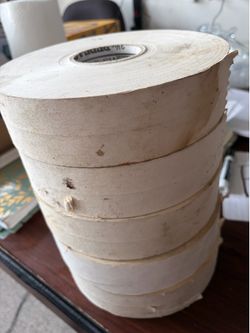 5 Large Perf-A-Tape Drywall Joint Tape Rolls - USG United States Gypsum Perforated Paper Tape