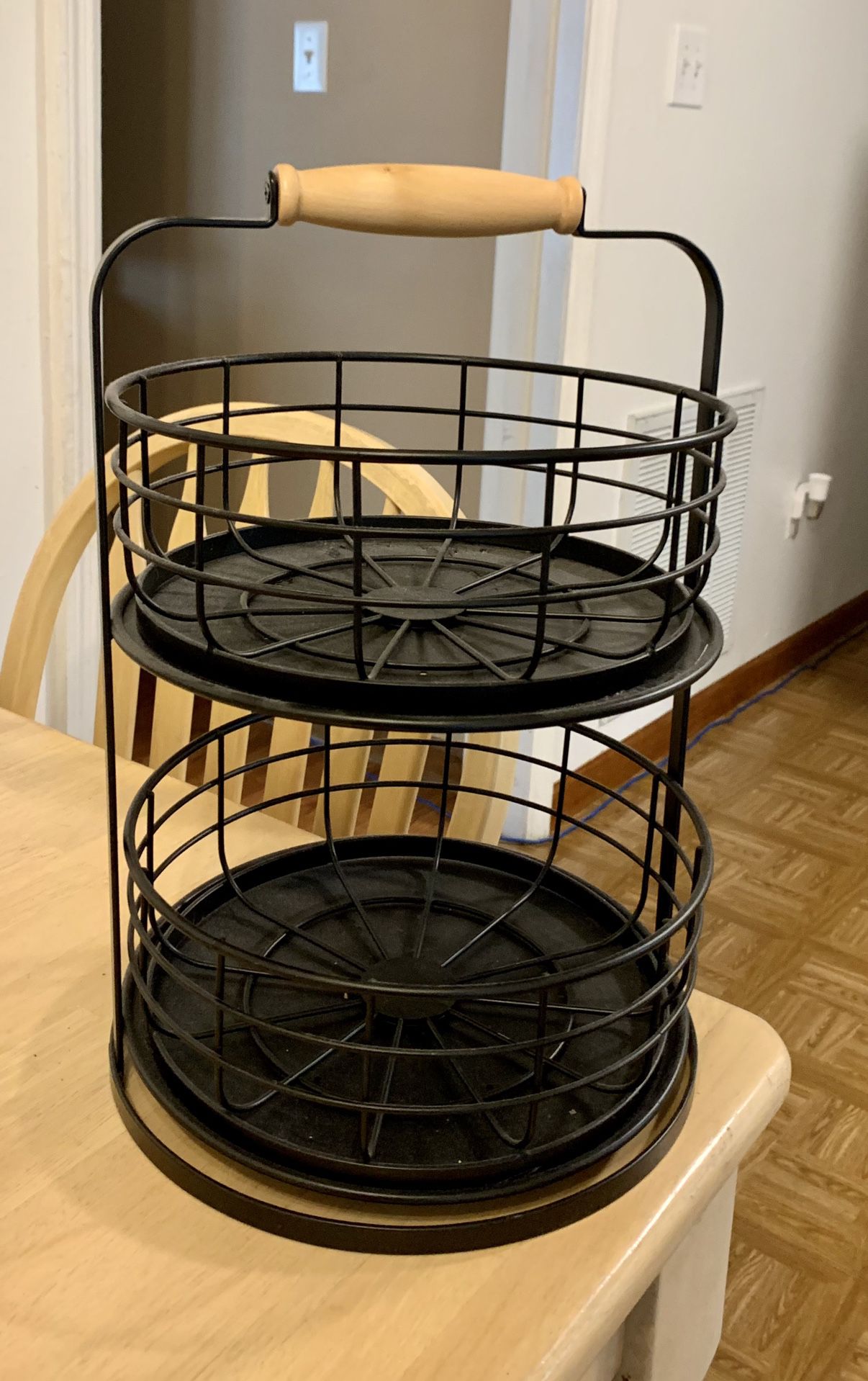 Two Tier Metal Baskets