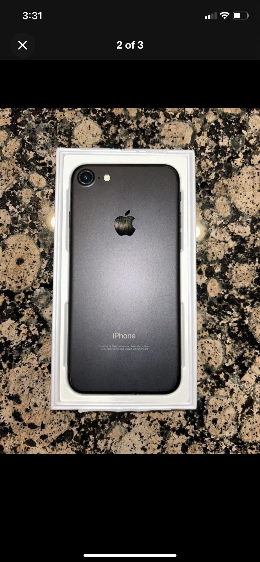 iPhone 7 - 32GB - Black (Unlocked)