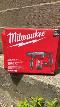 1-1/8”sds plus rotary hammer kit