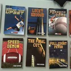 Fred Bowen Sports Book Collection: Lot Of 10 (Includes Two Autographed Books!!!)  