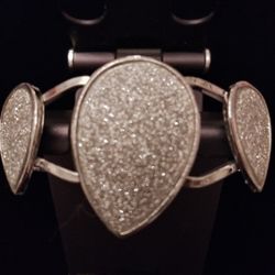 Silver Color Bracelet With Stones