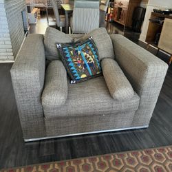 Oversized Tweed DCOTA Armchair 