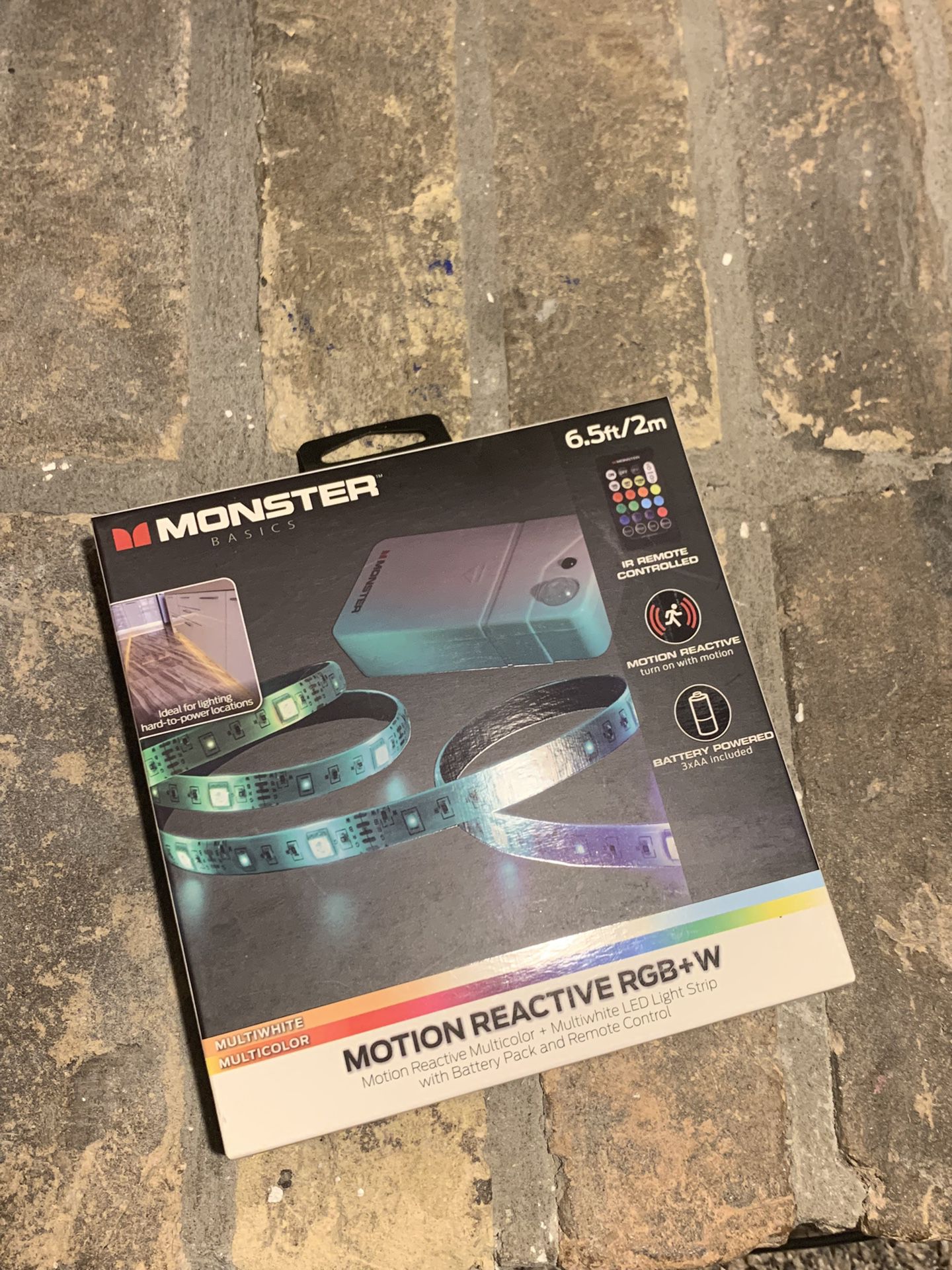 Monster Led Motion Reactive RGB + W
