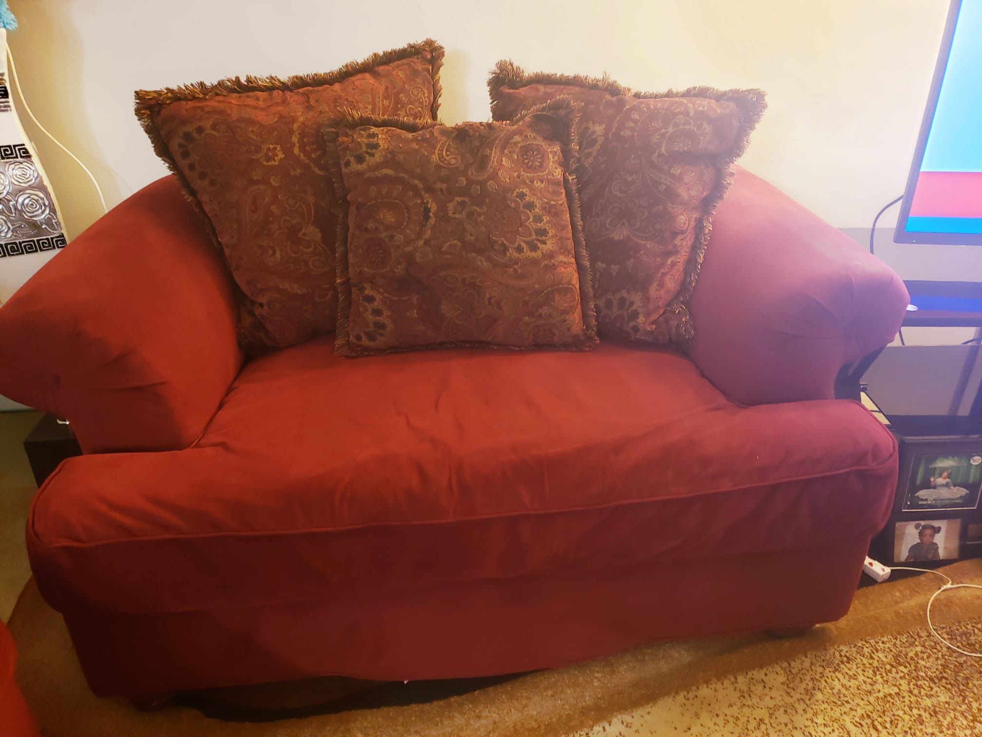Velvet Couch