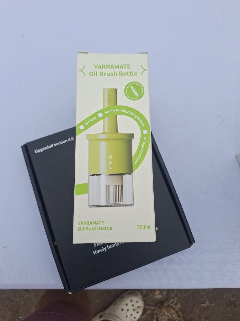 Oil Glass Brush Bottle