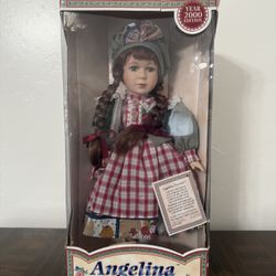 Porcelain Angelina Doll