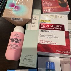 Skincare And Hair Care Products Mixed Lots NEW