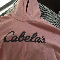 Cabelas pink Hoodie 