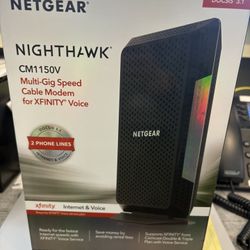 Nether Nighthawk- Cable Modem For Xfinity Voice