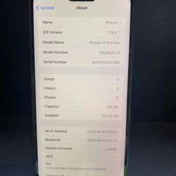 T-Mobile iPhone 14 Pro Max 128GB