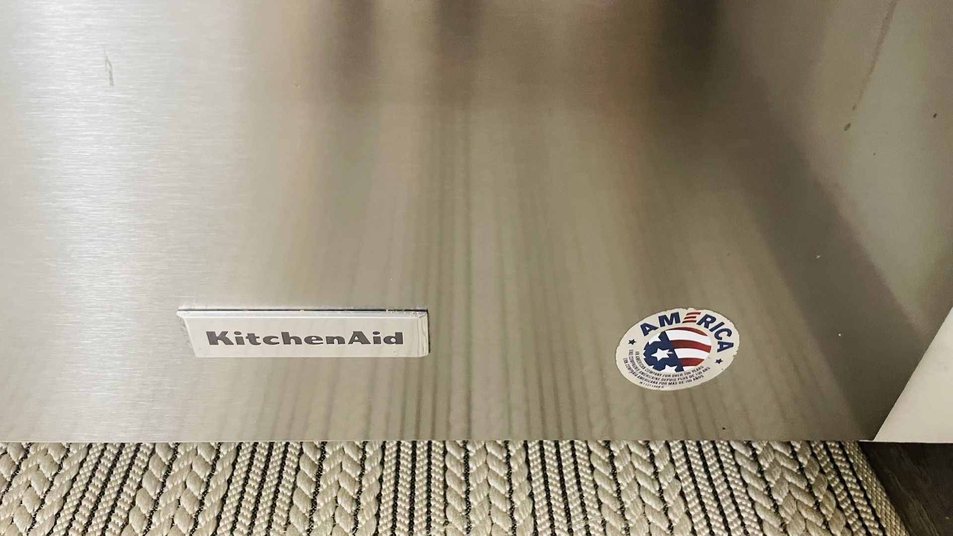 Kitchen Aid Dishwasher.