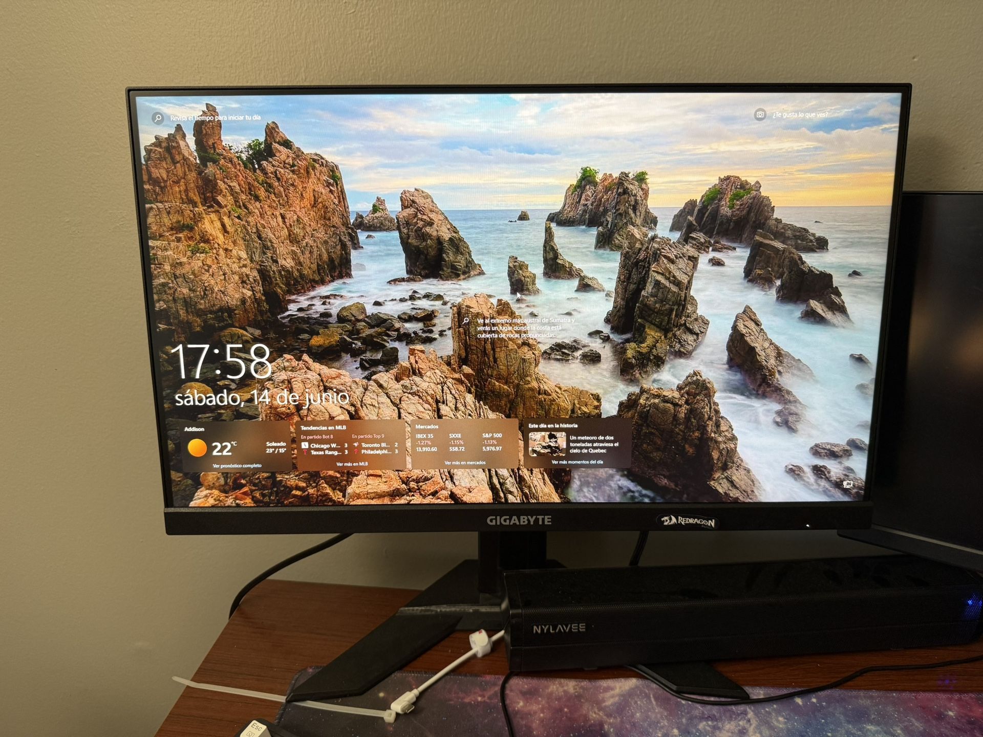 Monitor Gygabite 160 Hz