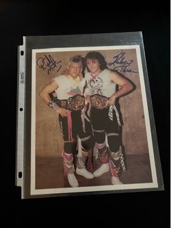 Authenticated autographed pictures