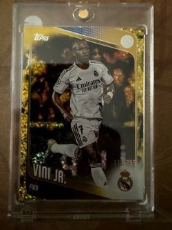 2025 Topps UCC Vini Jr. Yellow Holo /299 #115