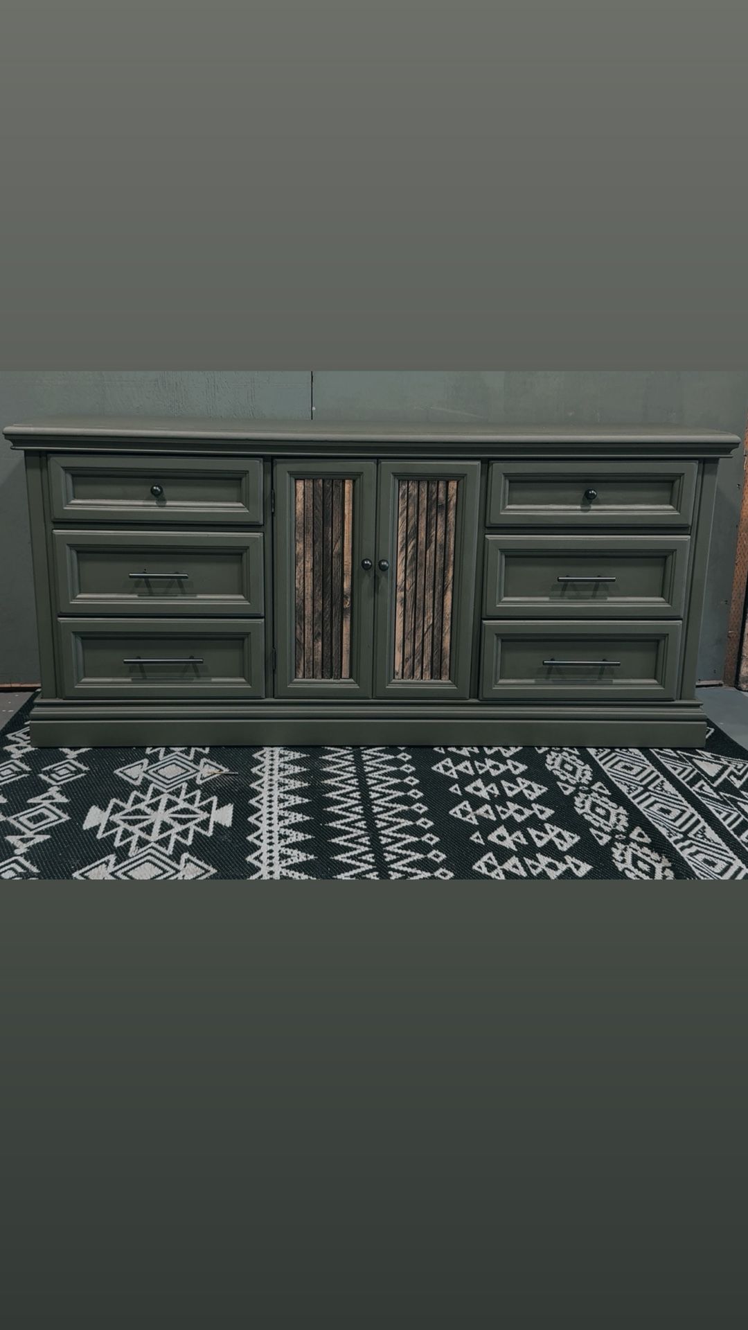 9 Drawer Solid Wood