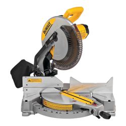 DEWALT 12-Inch Miter Saw, 15-Amp, Single Bevel