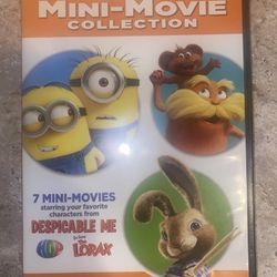 Illumination entertainment Mini movie collection 7 mini movies Starring your favorite characters from Despicable me Hop Dr Seuss The Lorax  In good us