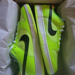 Nike Dunk Low Splash Green Glow Men's Size 13