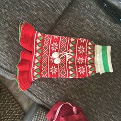 Dog Christmas Sweater  S-M