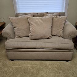 Loveseat with Pillows