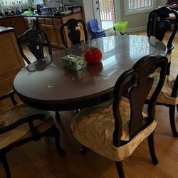 Dining Table and chairs (Best Offer)