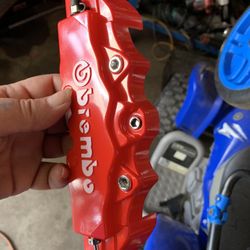 Red Caliper Covers (plastic Heat Resistance ) For BMW