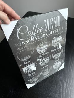 Coffee Canvas Wall Art 
