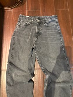 Faded Black Denim Jeans
