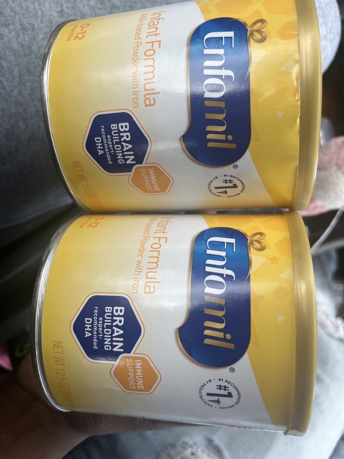 Enfamil Cans