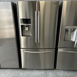 36”  SAMSUNG FRIDGE REFRIGERATOR NEVERA HELADERA FRIO REFRIGERADOR GOOD CONDITION DELIVERY 🚚 FREE WARRANTY 100 DAYS