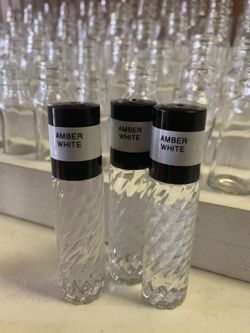 Amber White body oil fragrances 3bundle