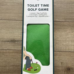 Toilet Time Golf Game (brand new)