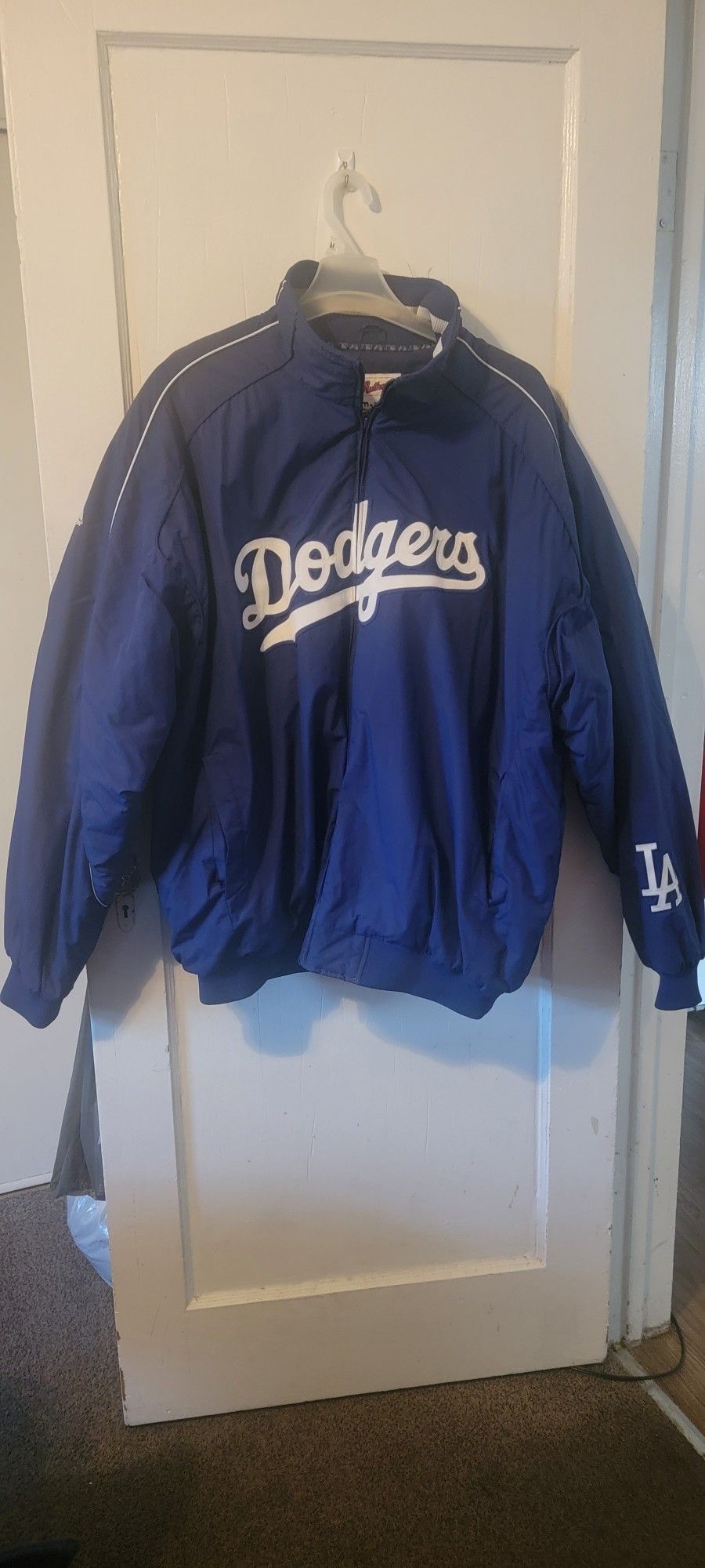 Majestic Authentic Dodger jacket For Men's Size 4XL