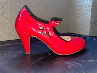 Retro Mary Jane Heel