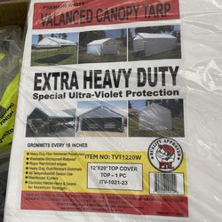 Lona valance extra heavy dury