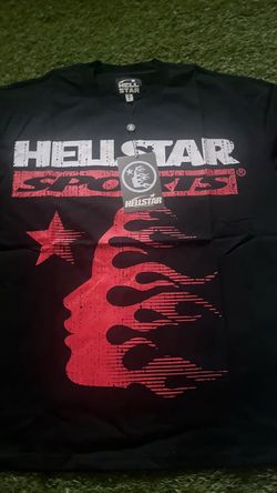 Hellstar Sports Graphic T-Shirt Black Red