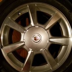 ALL 4 Stock Cadillac CTS Rims & Tires - 17" WHEELS W/ MICHELIN TIRES - $450