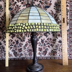 Beautiful Leaded Glass Lamp