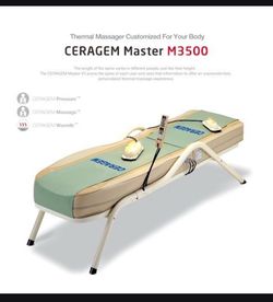 Ceragem massage bed