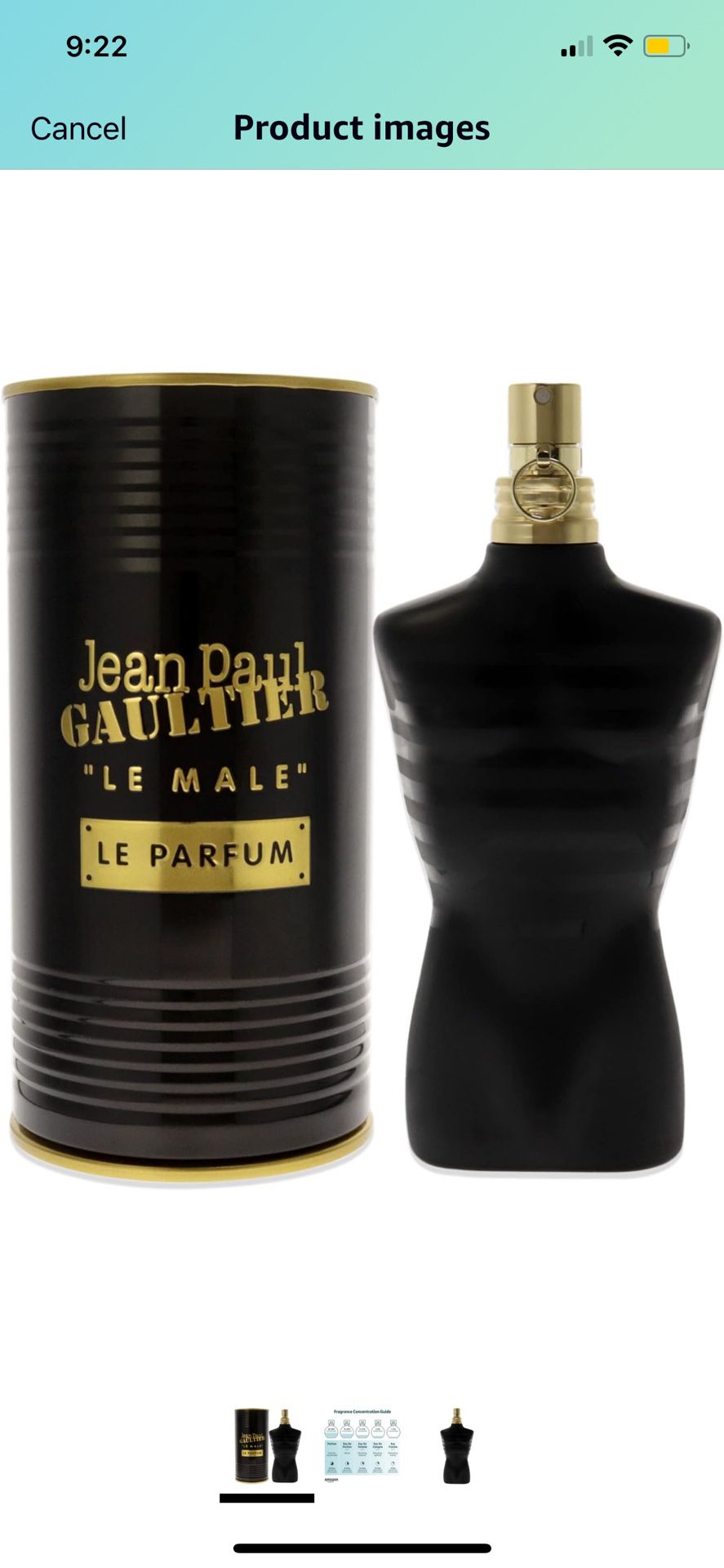 Le Male Le Parfum EDP Intense 4.2 oz
