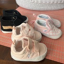 Baby Vans And Ralph Lauren Sneakers