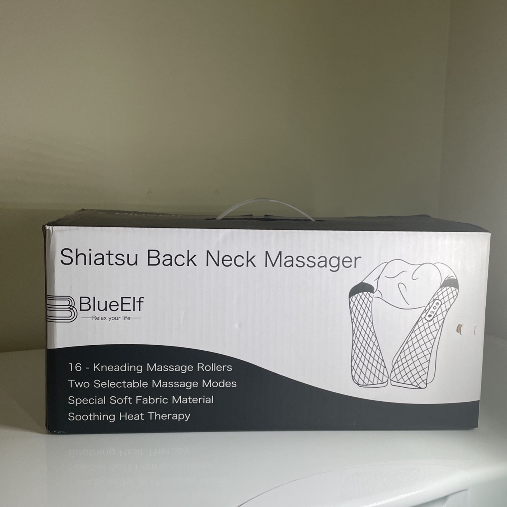 Blue Elf Shiatsu Back Neck Massager