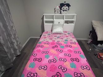 Twin size bed come with mattress