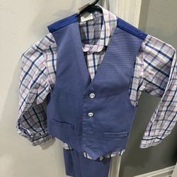 Boys 3 Piece Outfit Size 6