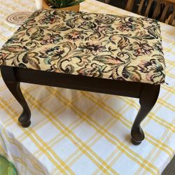 Vintage Heated Footstool