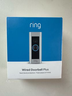 Ring Wired Doorbell Plus – Smart Video Doorbell