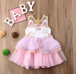 Unicorn tutu dress